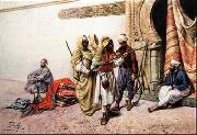 unknow artist, Arab or Arabic people and life. Orientalism oil paintings  307